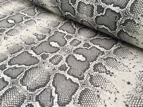 metallic snake linen print fabric|Buy Animal Print Fabrics .